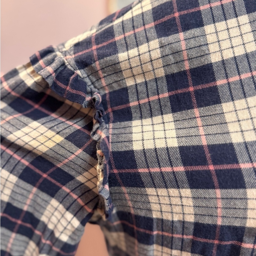 Rails Willow Ruffle Flannel Button-Up Shirt - Picture 2 of 8